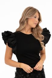 Lois top, black