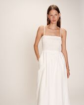 Rosebella dress, ecru