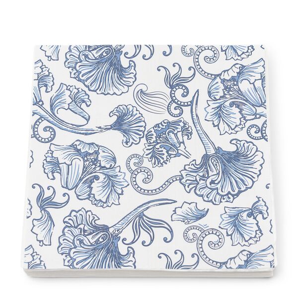 Floral island paper napkin