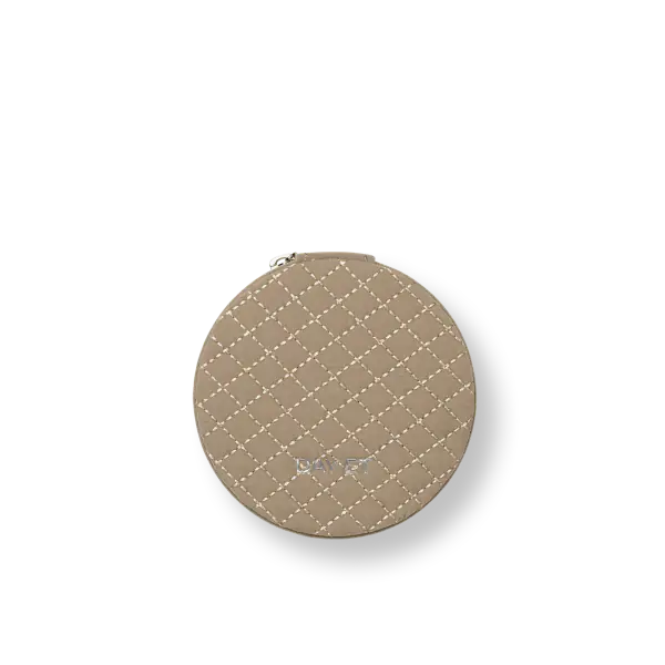 Z Q jewelry zip round, cobbelstone