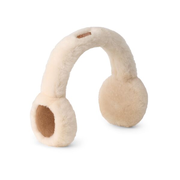 Sheepskin wireless earmuff, chestnut