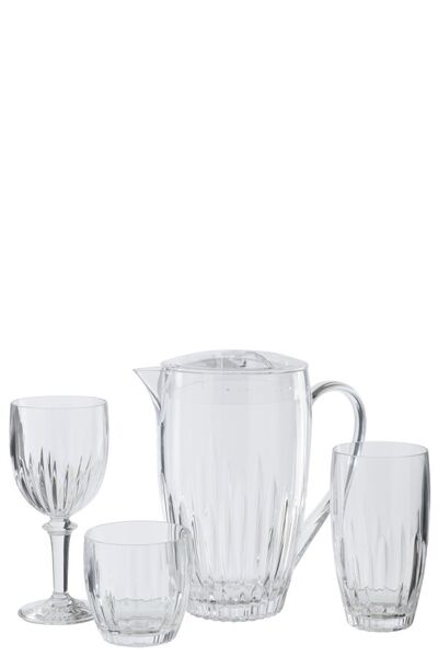 Pitcher acrylic, transparent