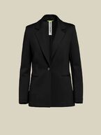 Jo scuba blazer, black