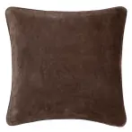 Velvet cushion cover 50x50, earth