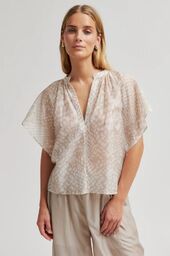 Shades blouse, plaza taupe