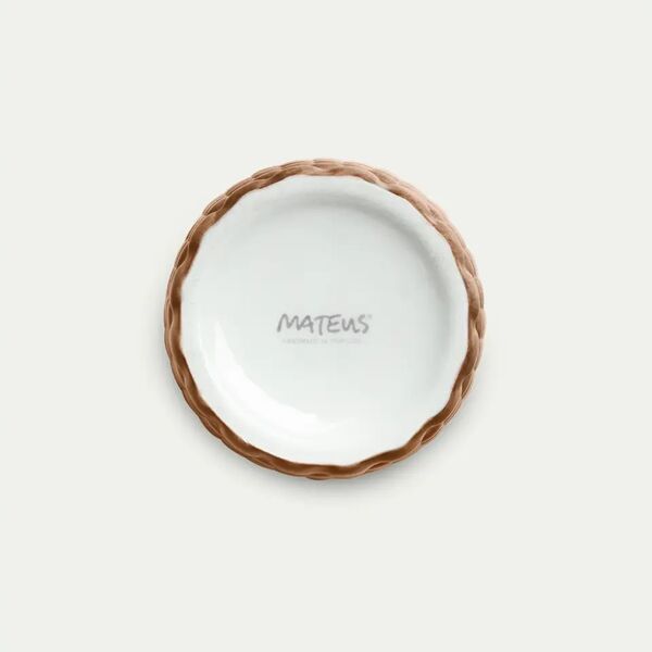 Bubbles mug 8cm, cinnamon