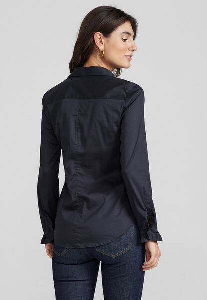 Mattie flip shirt, black