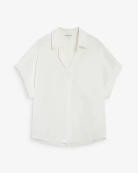 Versigny blouse, ivoire