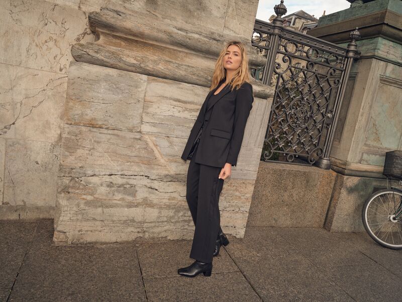 Bine leia blazer, black