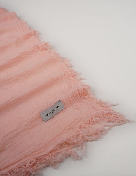 Marseille scarf 140x140, desert rose