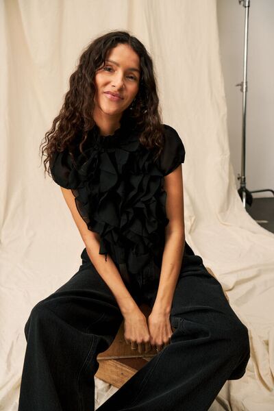 Lilja shirt, black
