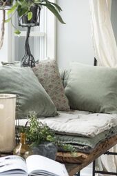 Samettityynynpäällinen 52x52, olive