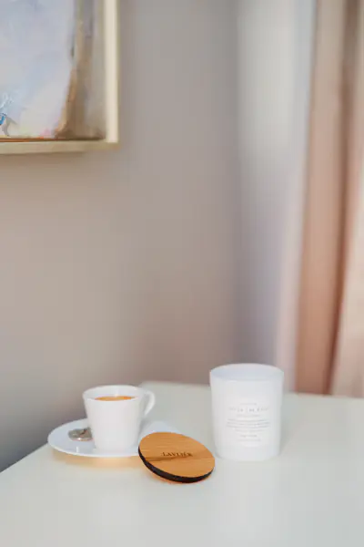 Scented candle 150g, after the rain