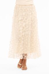 Chateau skirt, champagne