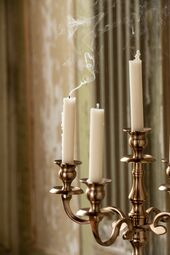 Candle holder aluminium 98cm, rose gold