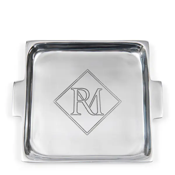 RM monogram mini tray 21x18