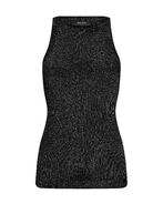 Imanja knit tank top, black