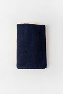 BB-chain beach towel, dark navy