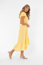 Jane dress, butter yellow