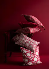 Velvet cushion cover 50x50, salsa