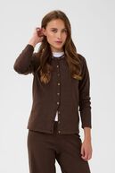 Mila cardigan, bracken melange/brown