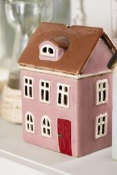 Talolyhty 15,5cm, light pink