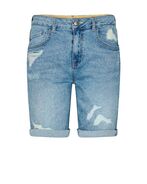 Bradford scratch shorts, blue