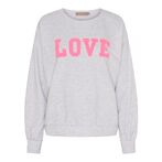 Jessa sweatshirt, light grey melange