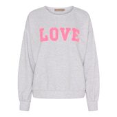 Jessa sweatshirt, light grey melange