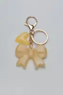 Charm bow, white