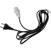 Johtosarja 3,5m paperitähdille, musta