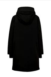 Lissa bora coat, black