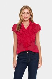 Lilja shirt, viva magenta