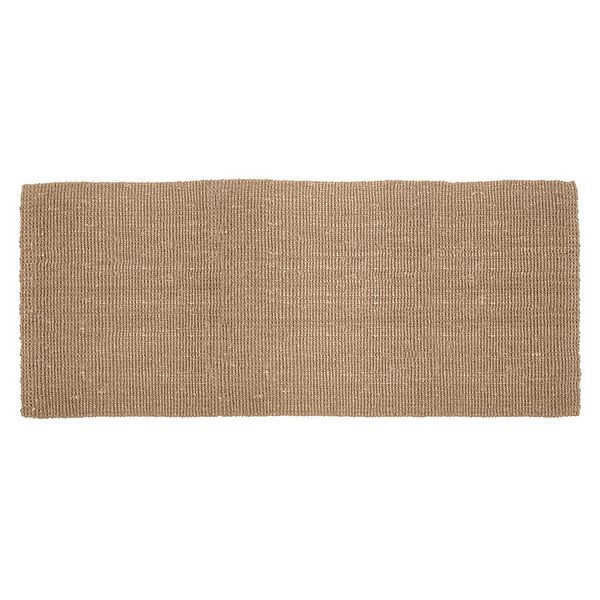 Julia juuttimatto 80x180, natural grey