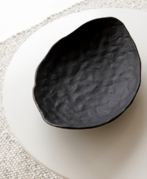 Bowl gallery, black