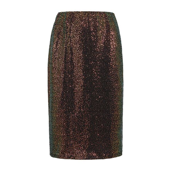 Sequin skirt with lace, multi color