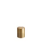 Led pillar candle 10cm, gold