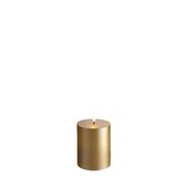 Led pillar candle 10cm, gold