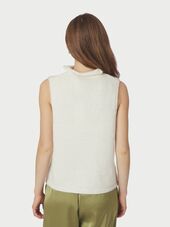 Odelia knit top, off white