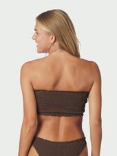 Skin lobster bikini top, brown