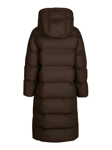 Viviana C puffer jacket, dark brown