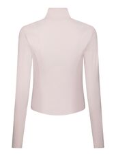 Nolana zip blouse, light pink
