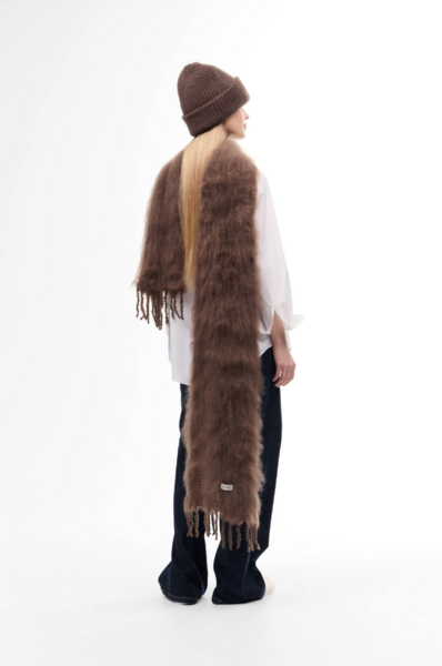 Adalyn beanie, coffee