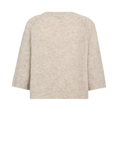 Thora lizet knit cardigan, feather gray