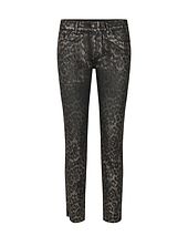 Sumner animal coated jeans ankle, gold