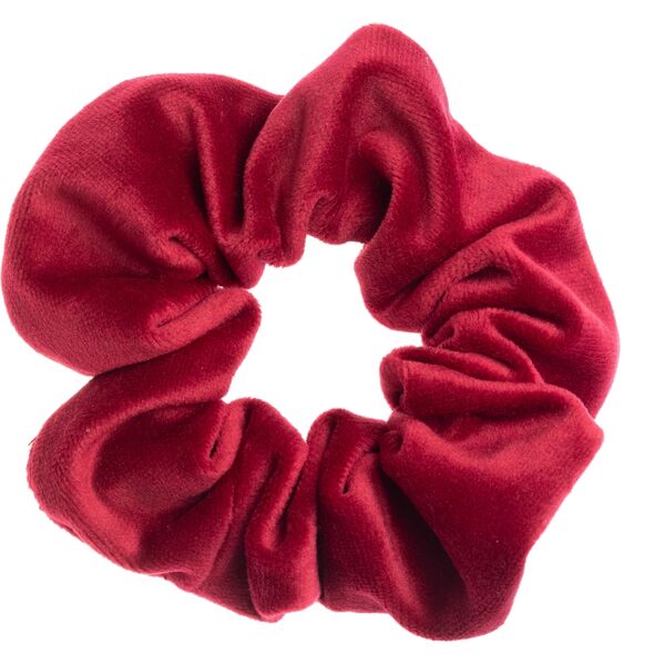 Velvet scrunchie, ox red