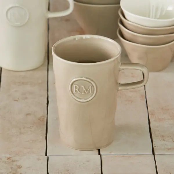 Portofino mug L, flax