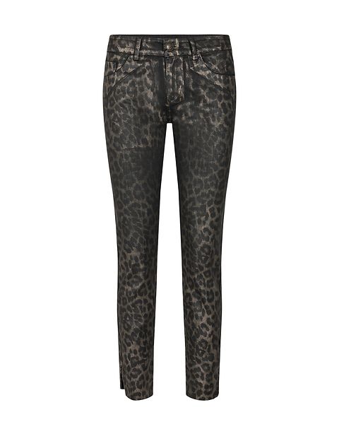 Sumner animal coated jeans ankle, gold