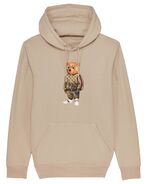 Organic hoodie Filou V, sand
