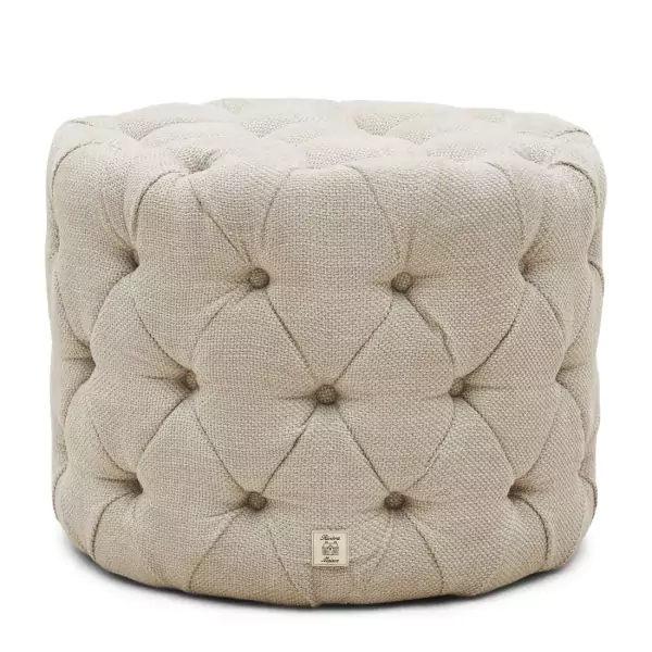 Opera footstool, chelsea flax